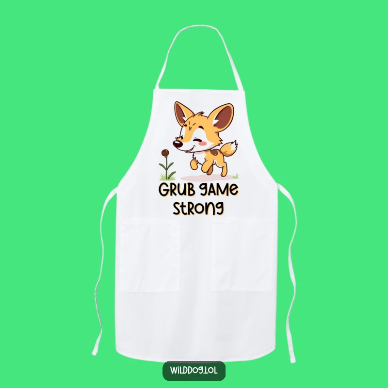 Funny Kawaii Wild Dog Apron: Kitchen Grub Hop Wear, Practical Funny Gift