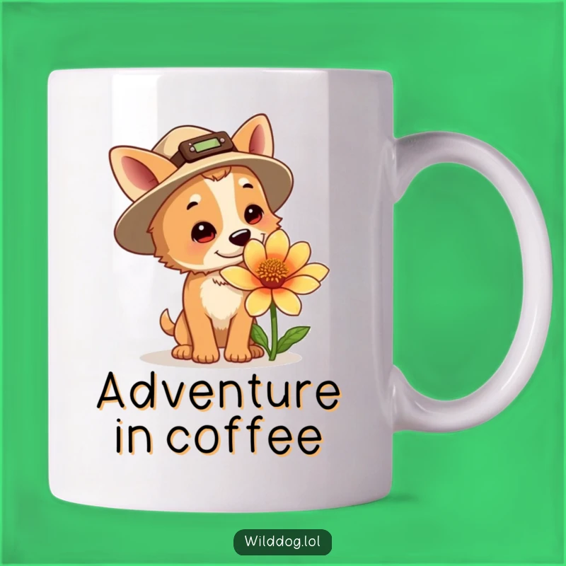 Funny Explorer Dog Mug - Hilarious Adventure Gift for Dog Lovers