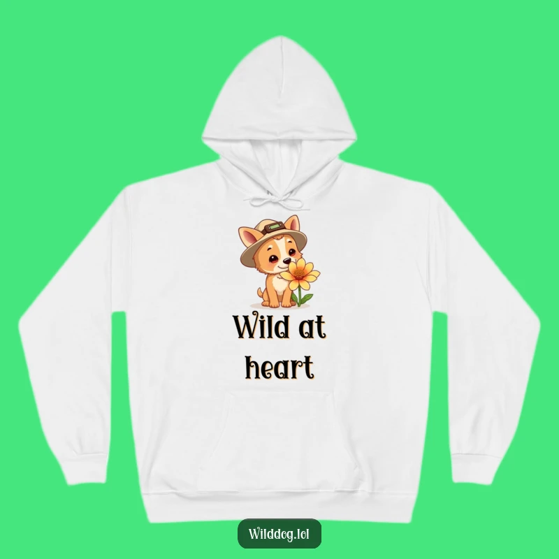 Funny Explorer Dog Hoodie - Cozy Gear for Outdoor Adventures