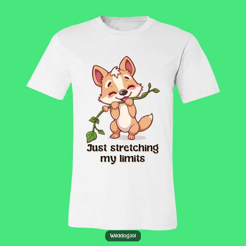 Funny Wild Dog Vine T-Shirt: Playful Tugs Make Hilarious Gifts!