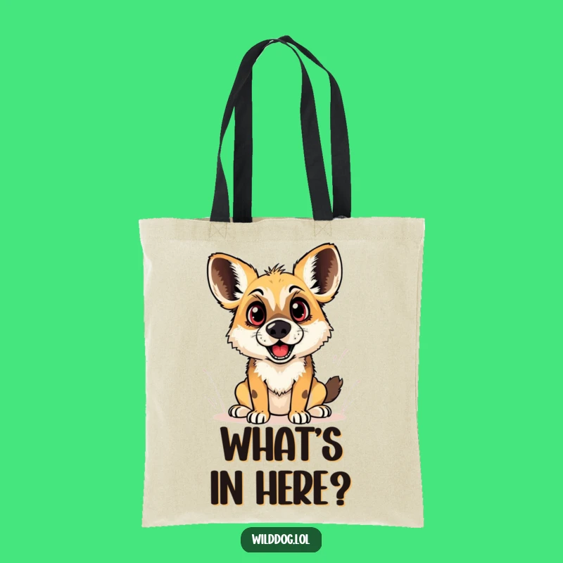 Funny Wild Dog Surprise Tote: Carry Your Amazement with Canine Charm Gift!